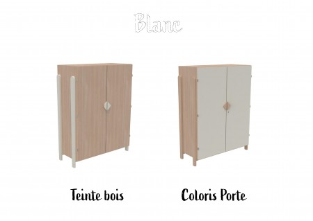 Armoire K'Briol 2 portes h130 